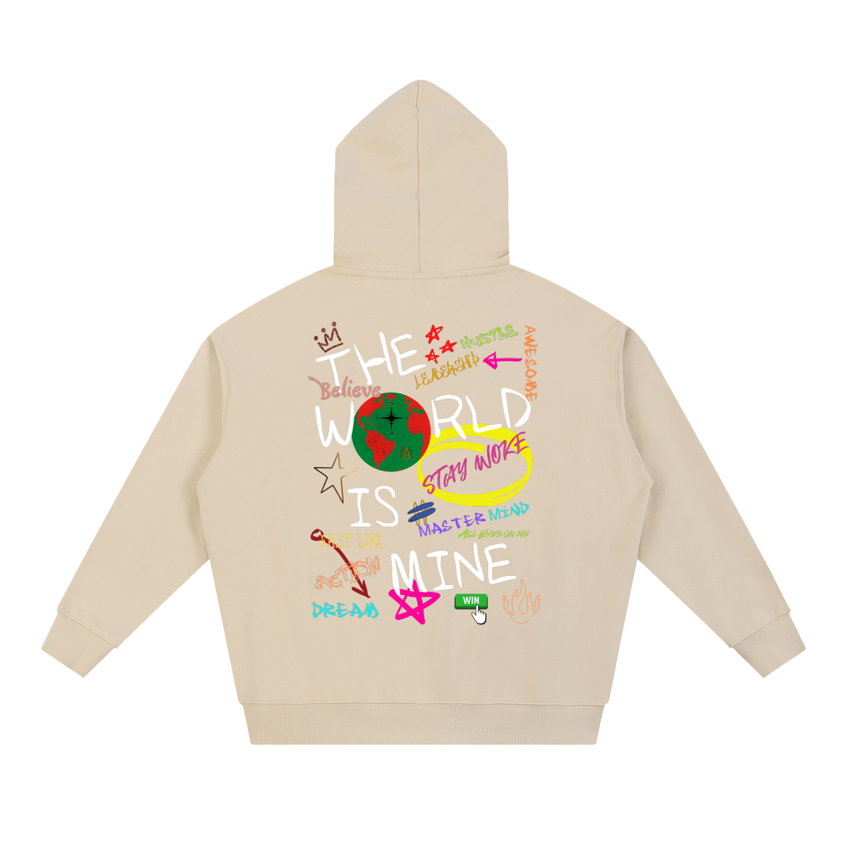 Power Collection | The World Is Mine Heavyweight Hoodie