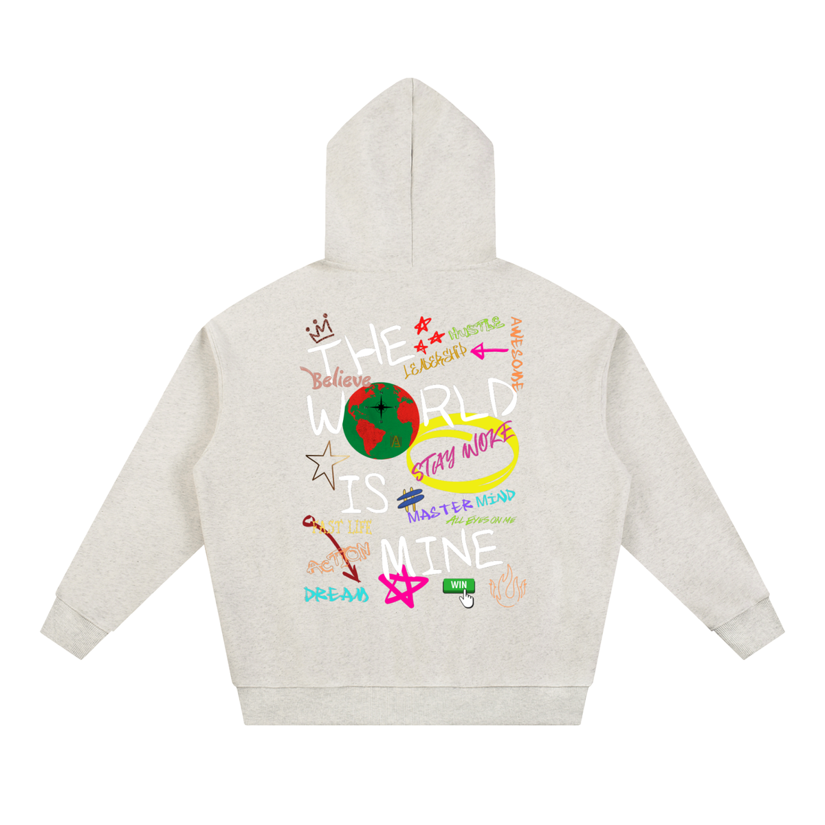 Power Collection | The World Is Mine Heavyweight Hoodie