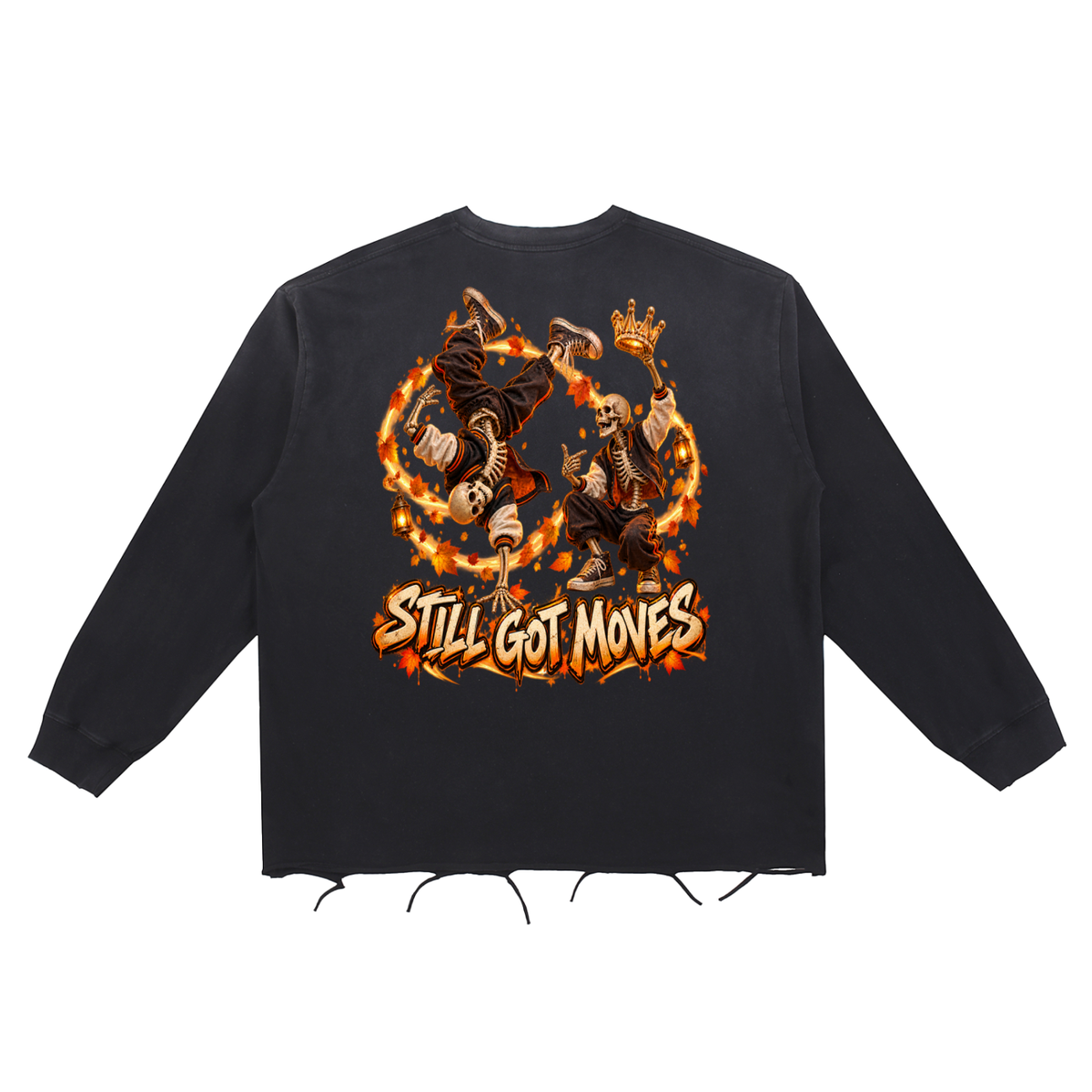 King Rock Royalty | Snow Wash Long-Sleeve Tee 01
