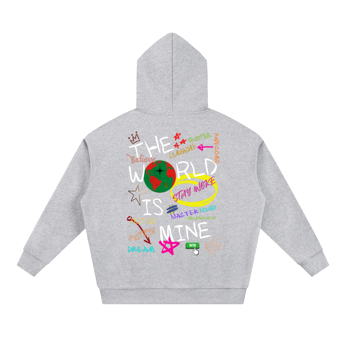 Power Collection | The World Is Mine Heavyweight Hoodie