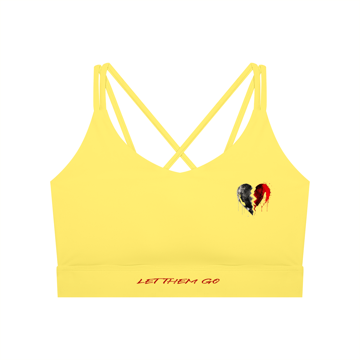 Women's Lycra Cropped Yoga Sport Bra