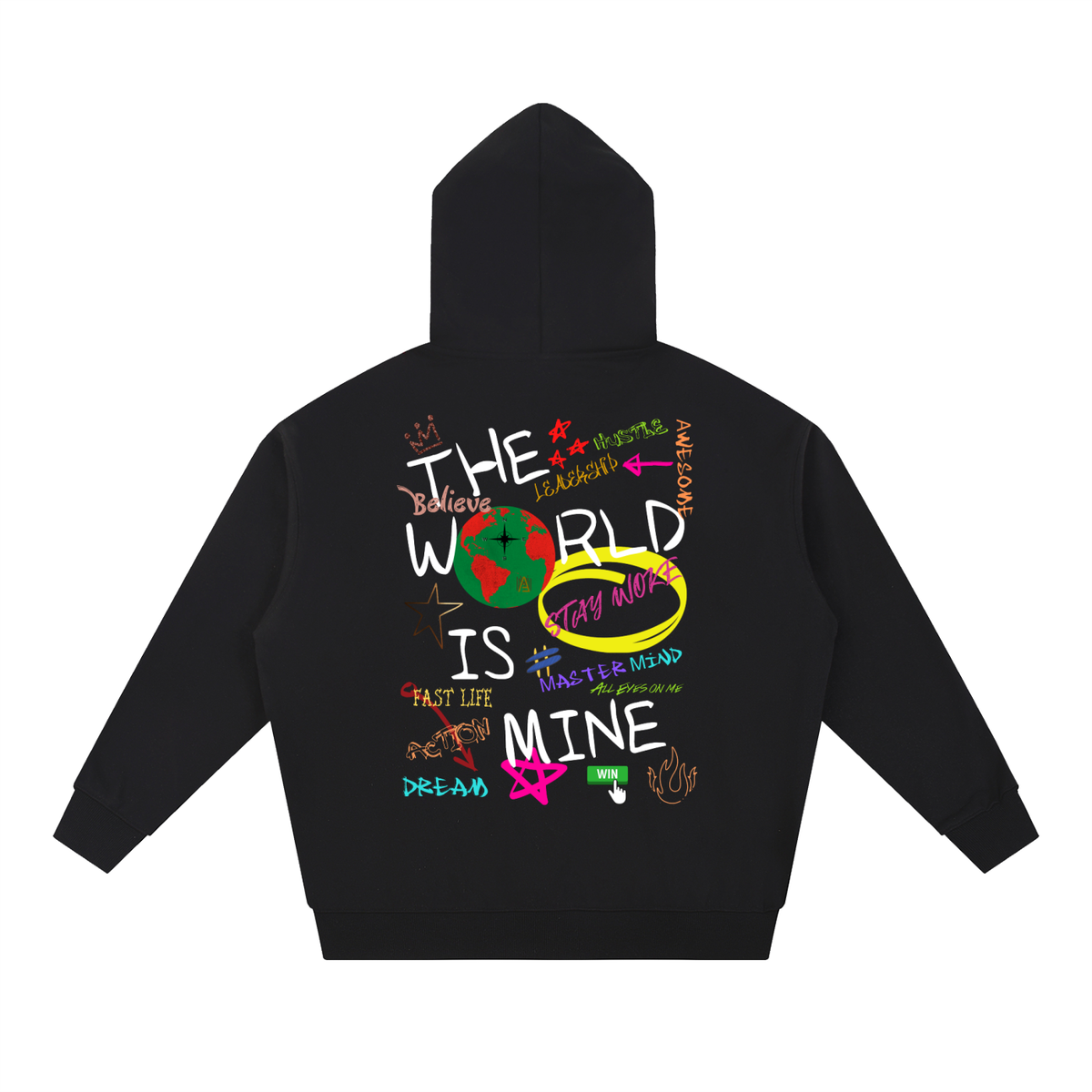 Power Collection | The World Is Mine Heavyweight Hoodie