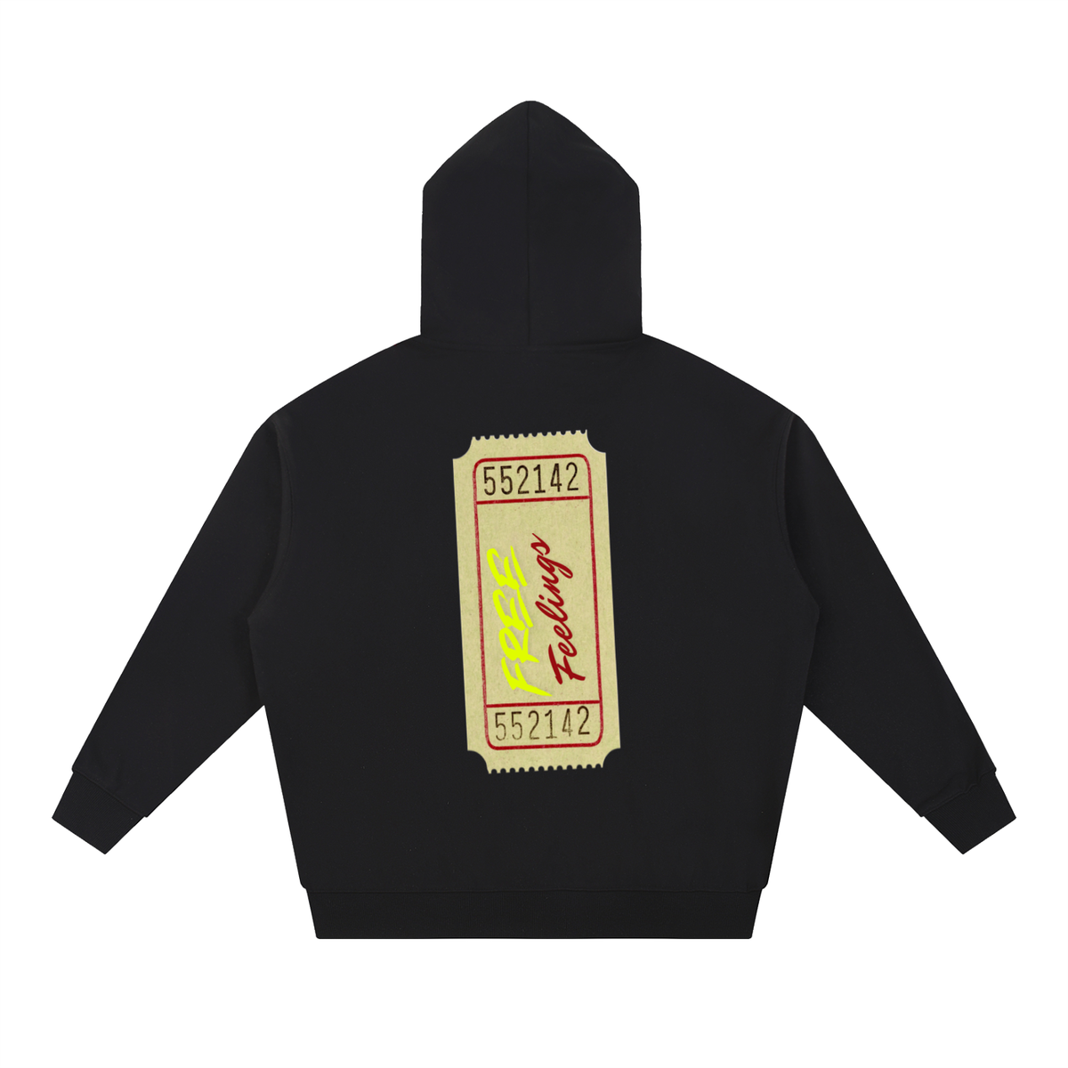 Broken Love | Black Heart Ticket Hoodie