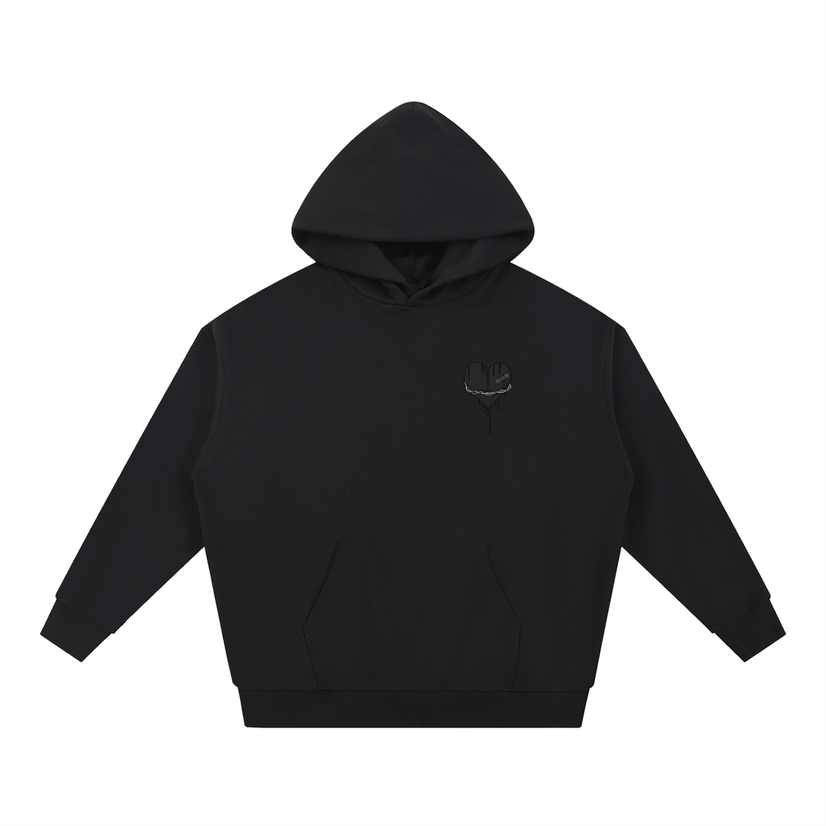 Broken Love | Black Heart Ticket Hoodie