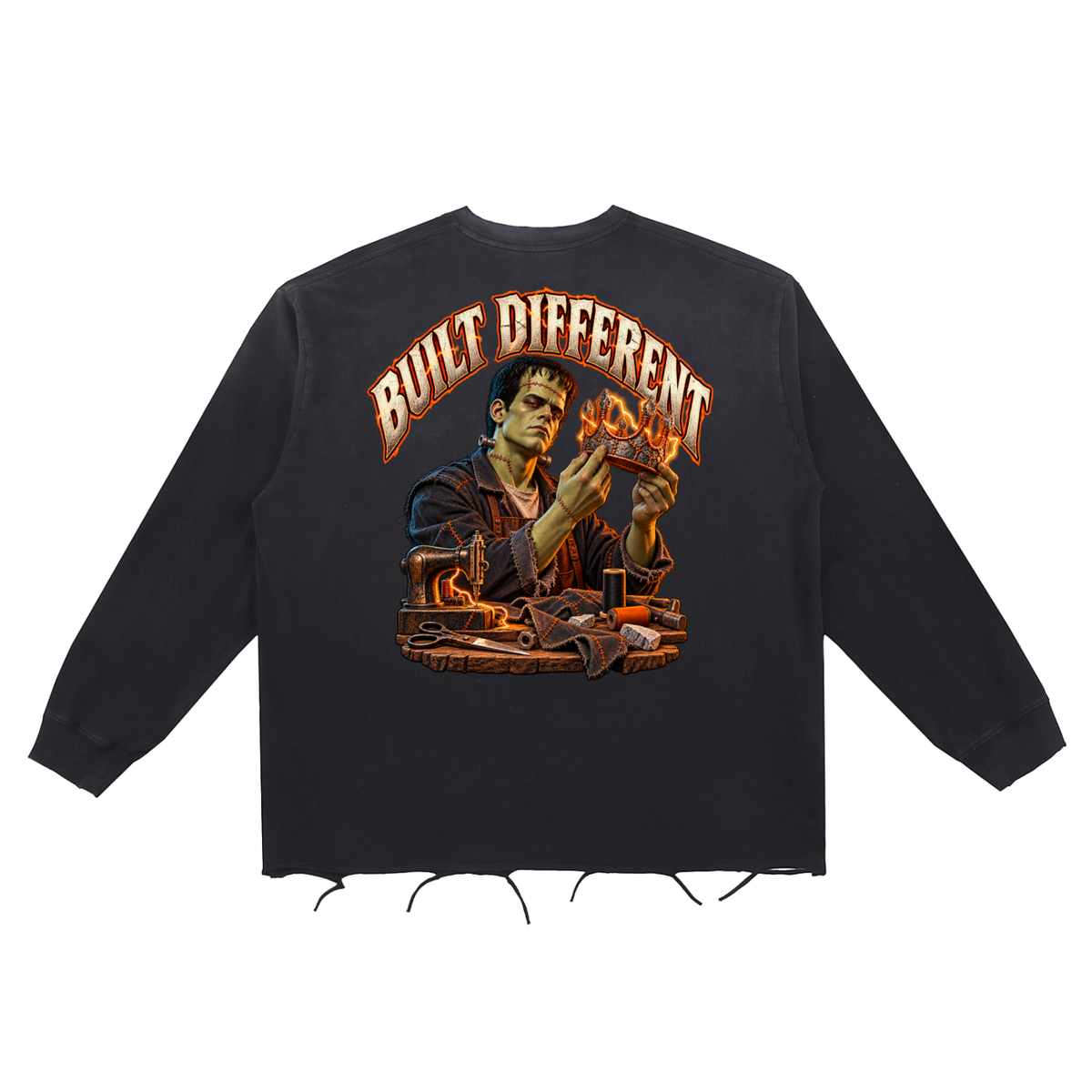 King Rock Royalty | Snow Wash Long-Sleeve Tee 02