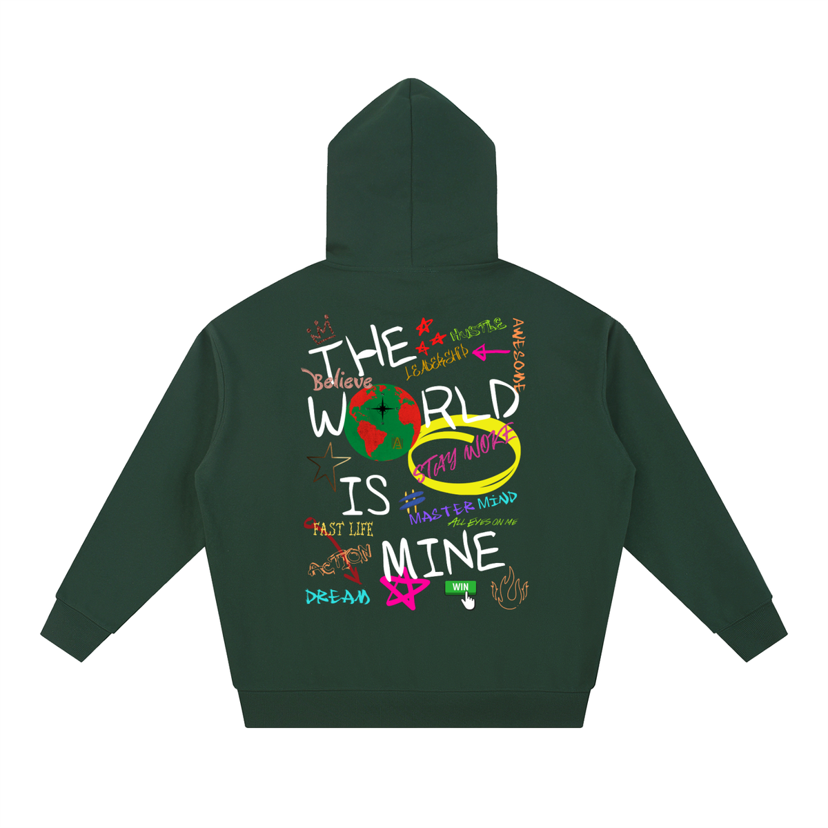 Power Collection | The World Is Mine Heavyweight Hoodie