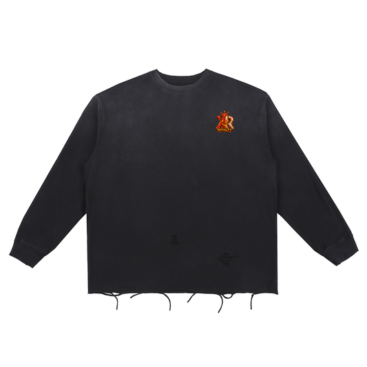 King Rock Royalty | Snow Wash Long-Sleeve Tee 02