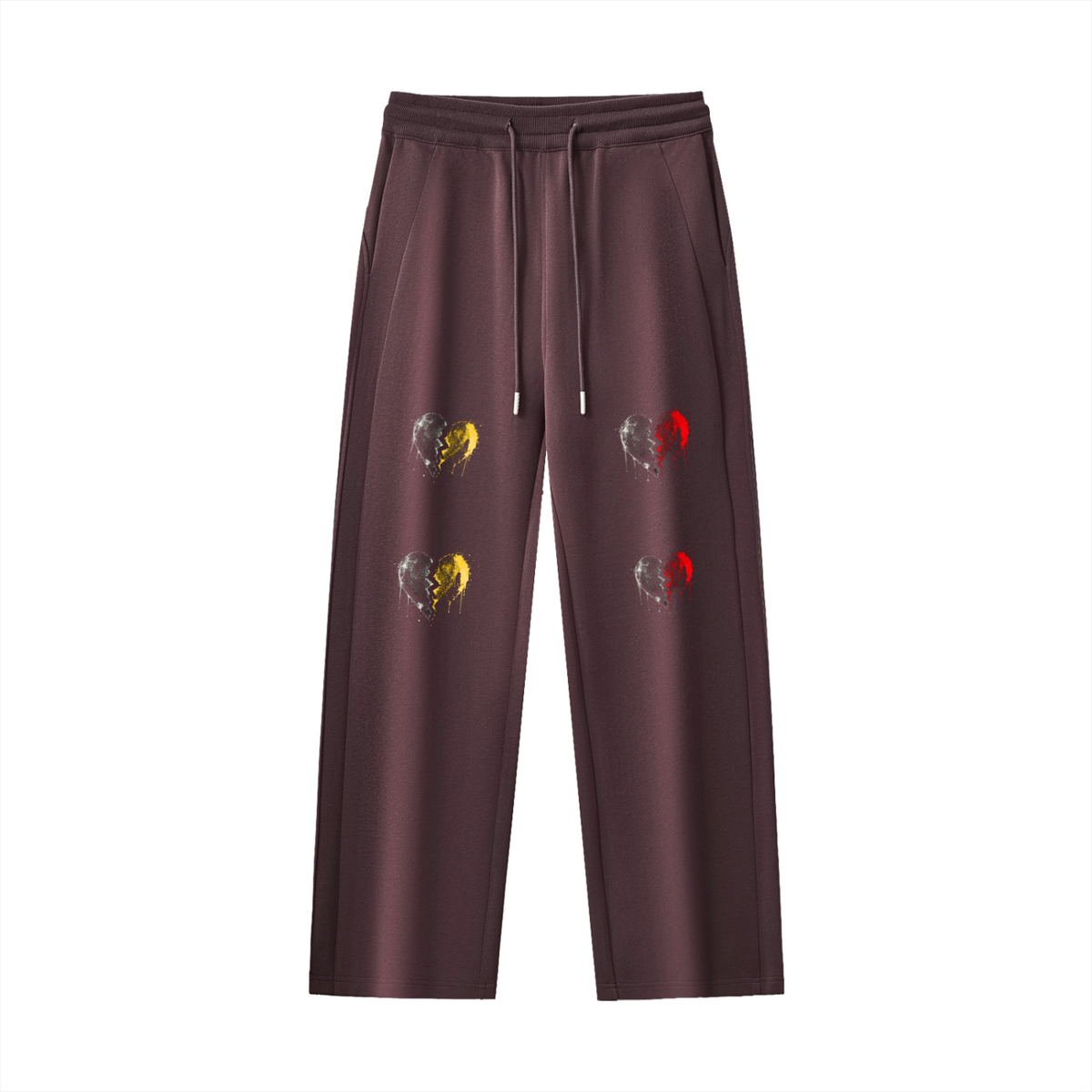 Broken Love | Cropped Hoodie & Matching Sweatpants
