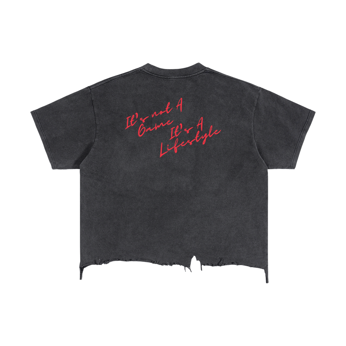 Halloween Drop | Ghost Crown Distressed Tee