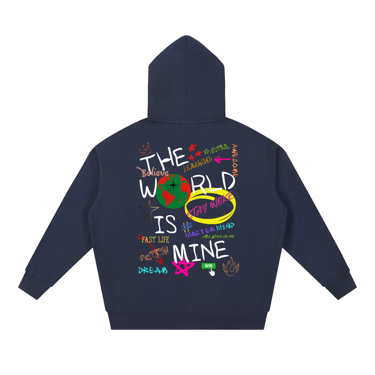 Power Collection | The World Is Mine Heavyweight Hoodie