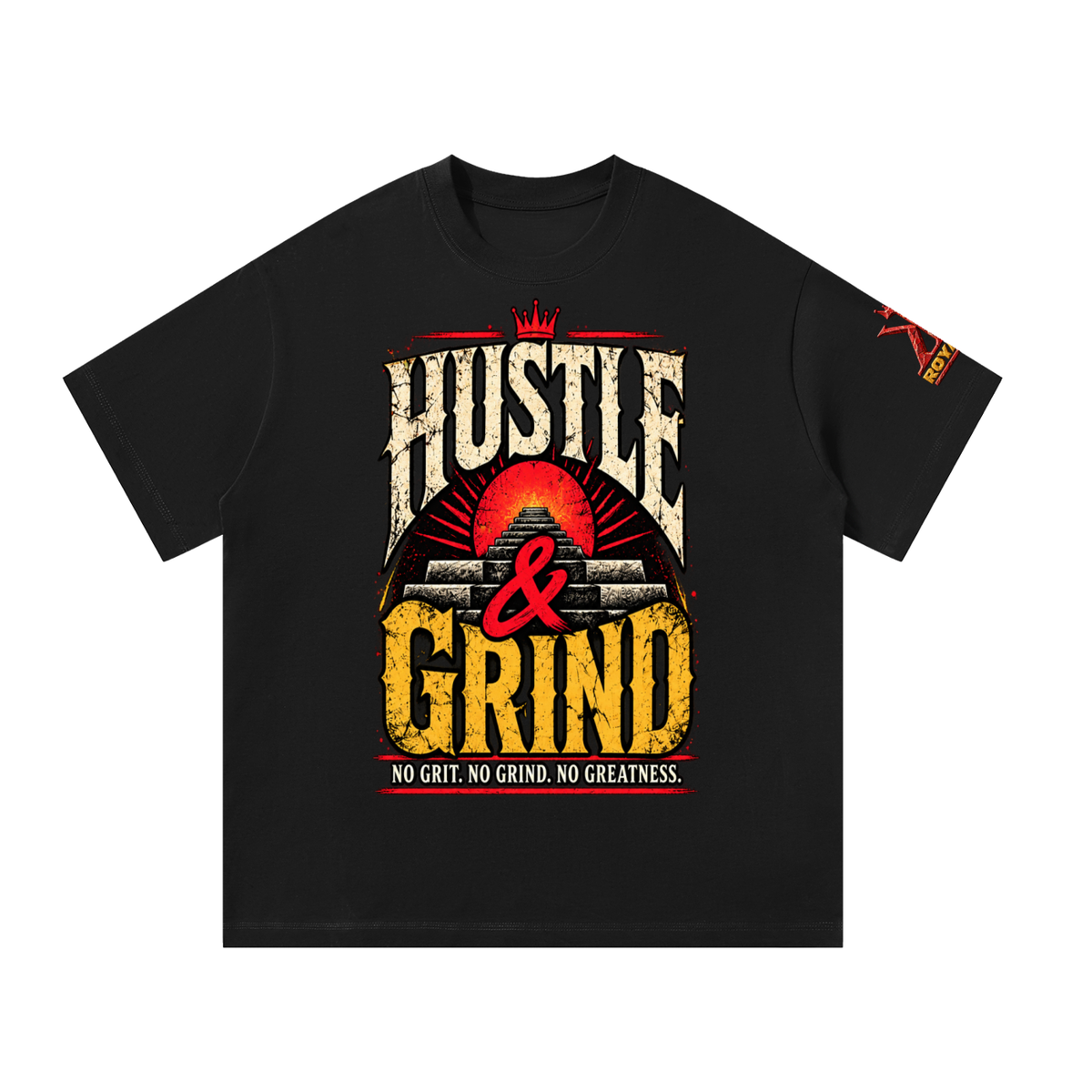 Power Collection | Hustle & Grind Oversized Tee